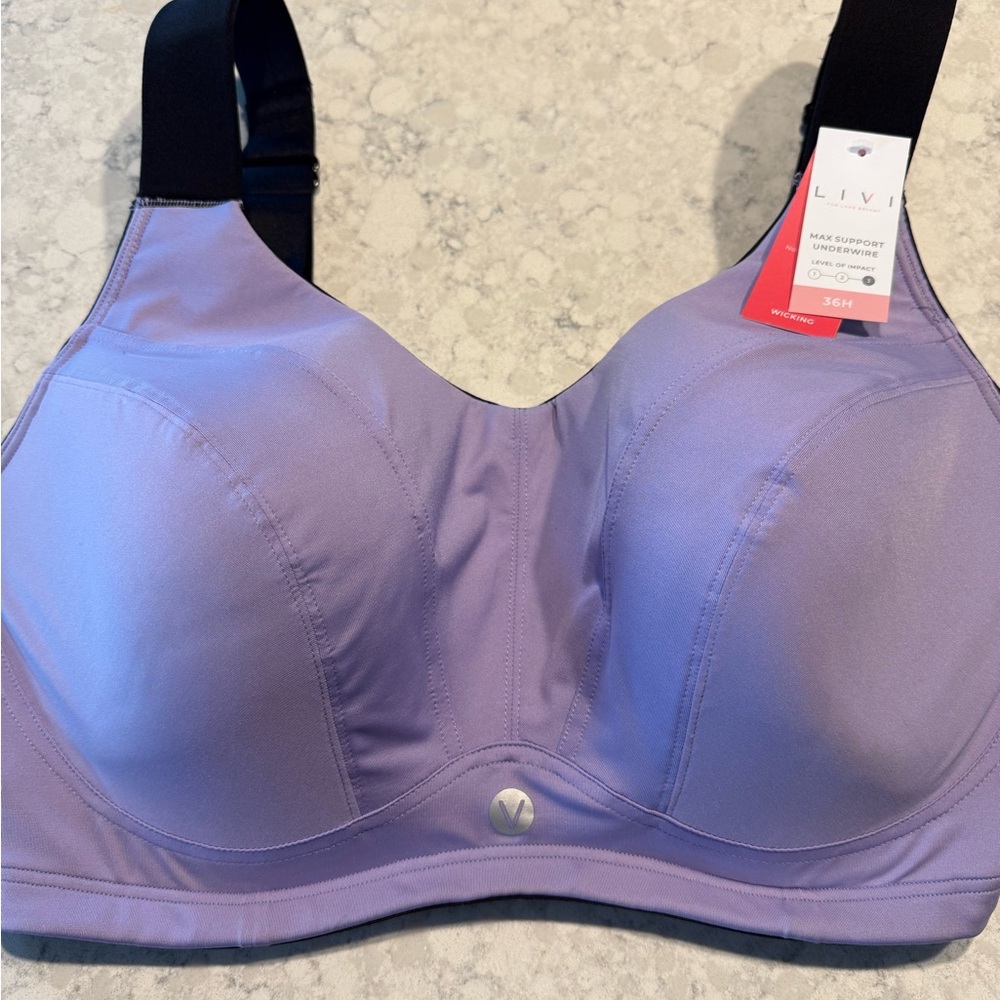 Livi Active Women's Purple Bra
